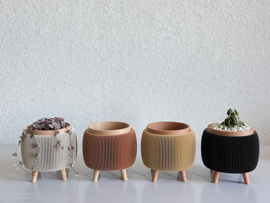 Retro Inspired Planter with Legs