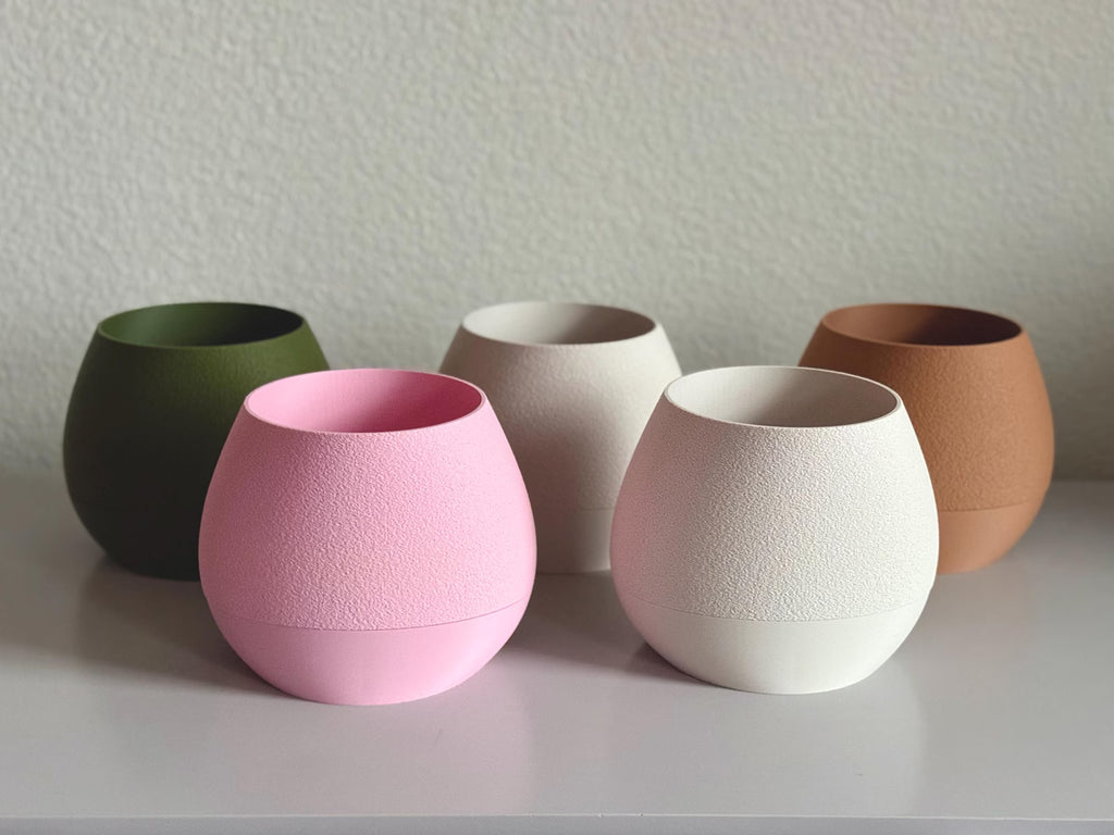 Minimalist Self-Watering Planter